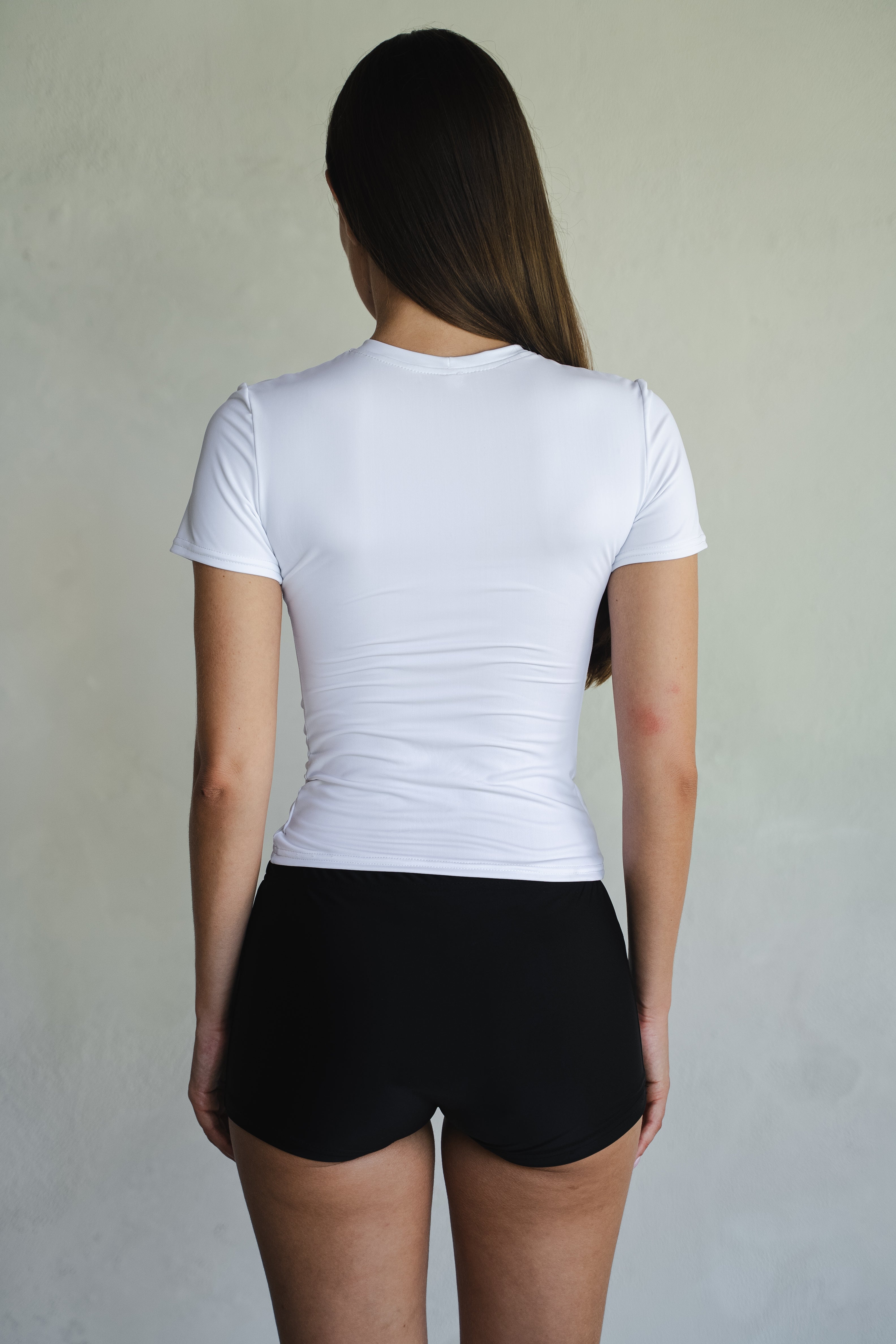 MINI SHORT STRETCH NOIR BUNGA MATA 